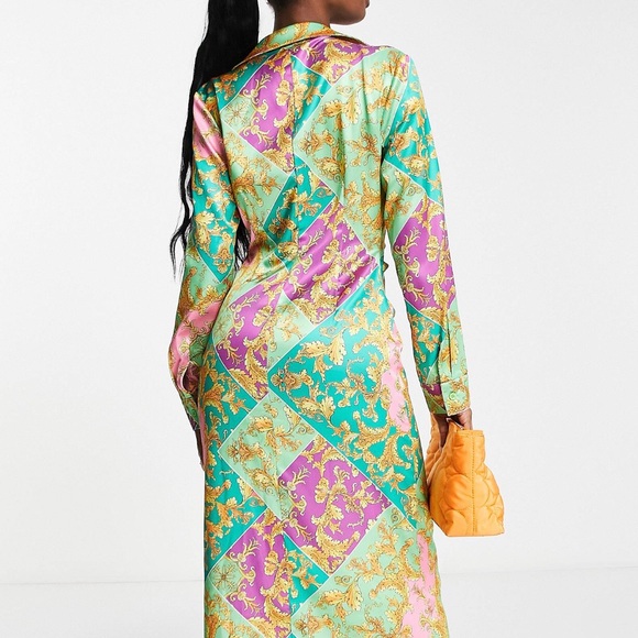 The Tropical Print Mid Dress - Picture 4 of 4